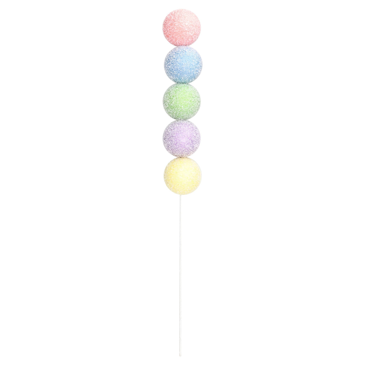 Multicolor Frosted Candy Decorative Christmas Pick, 18", by Holiday Time