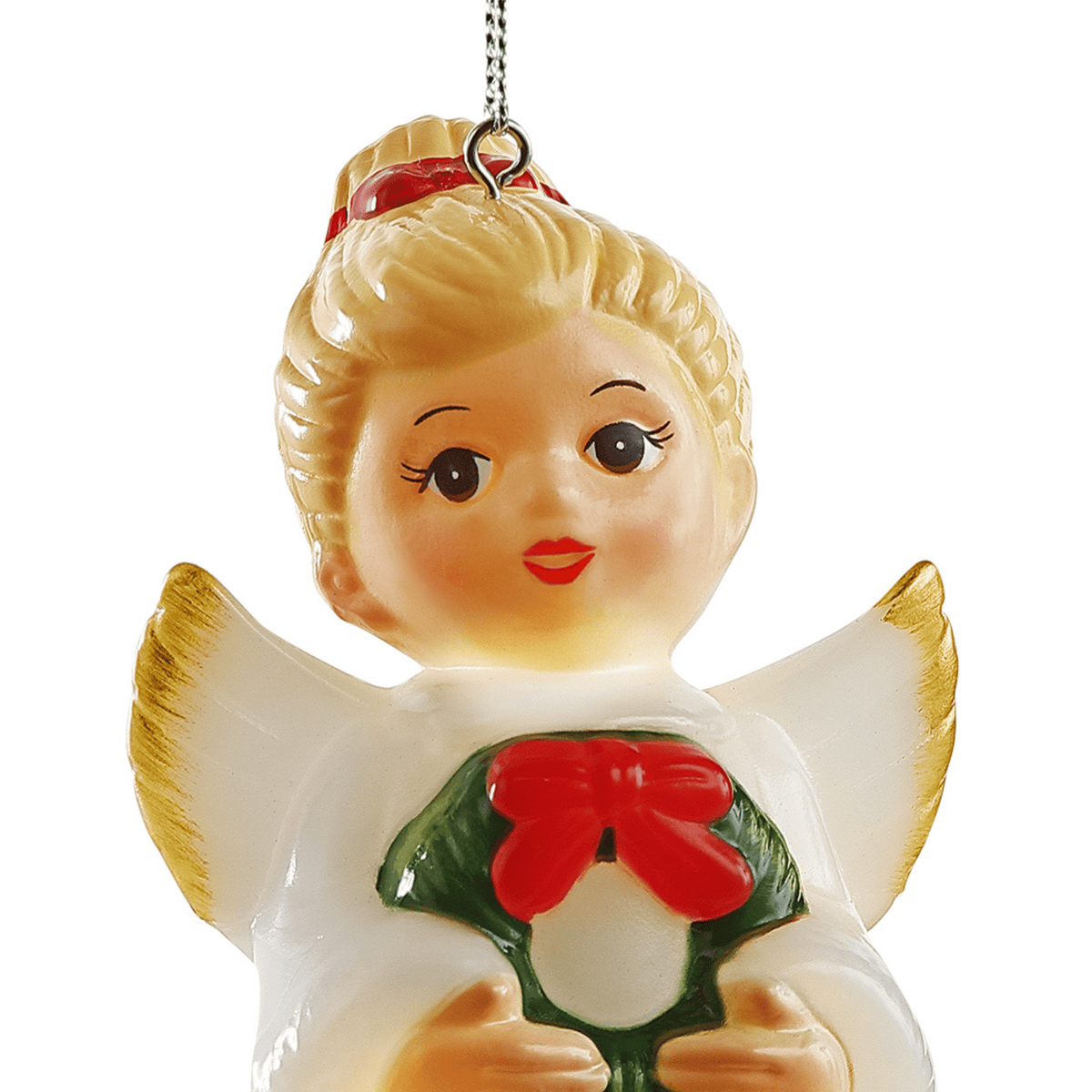 Mr. Christmas 5-inch Mini Blow Mold Ornament, Angel