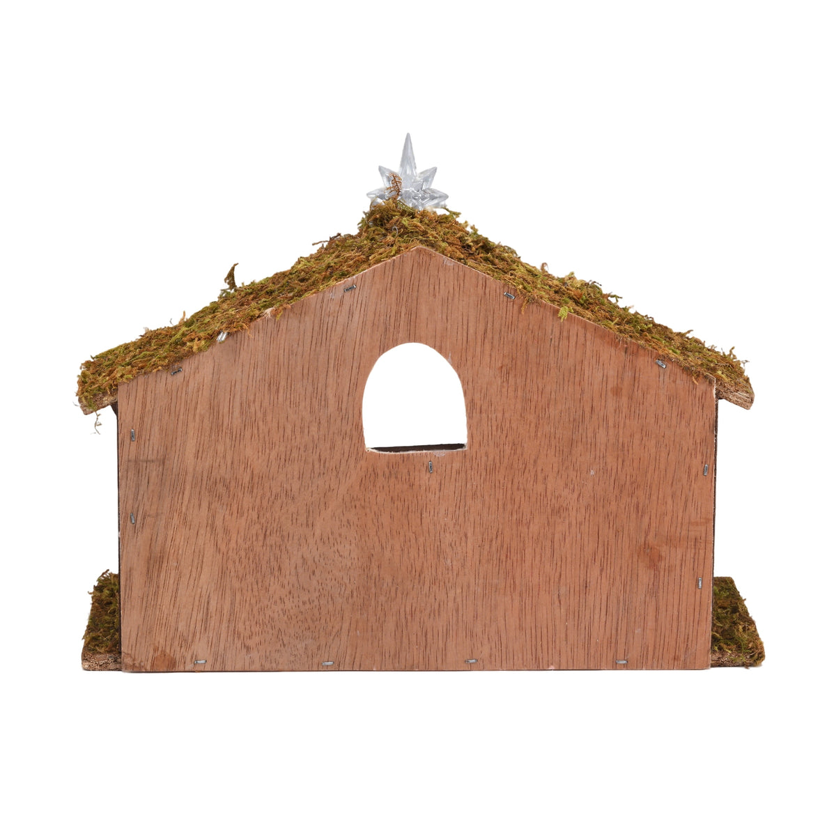 Light-Up Battery-Operated LED Porcelain Tabletop Indoor Nativity Scene Christmas Decoration, 11" x 7", 8 Pieces, by Holiday Time
