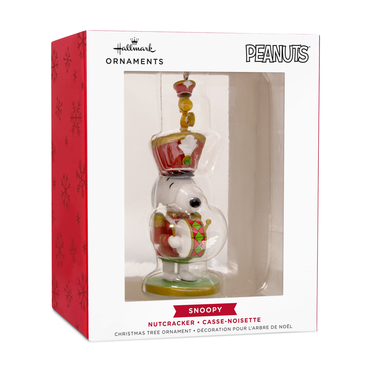 Hallmark Christmas Ornament (Peanuts Snoopy Nutcracker), 1 Count