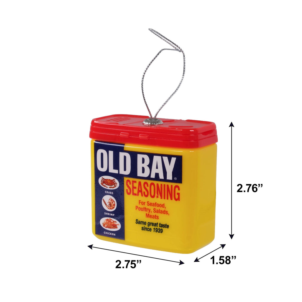 Old Bay Seasoning Christmas Tree Ornament