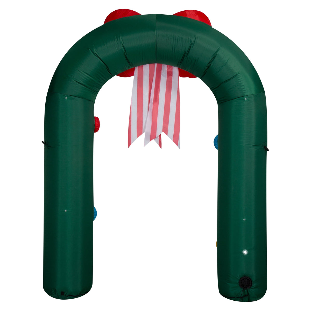 Multicolor Pine Needle Archway Christmas Airblown Yard Inflatable, 8', by Holiday Time