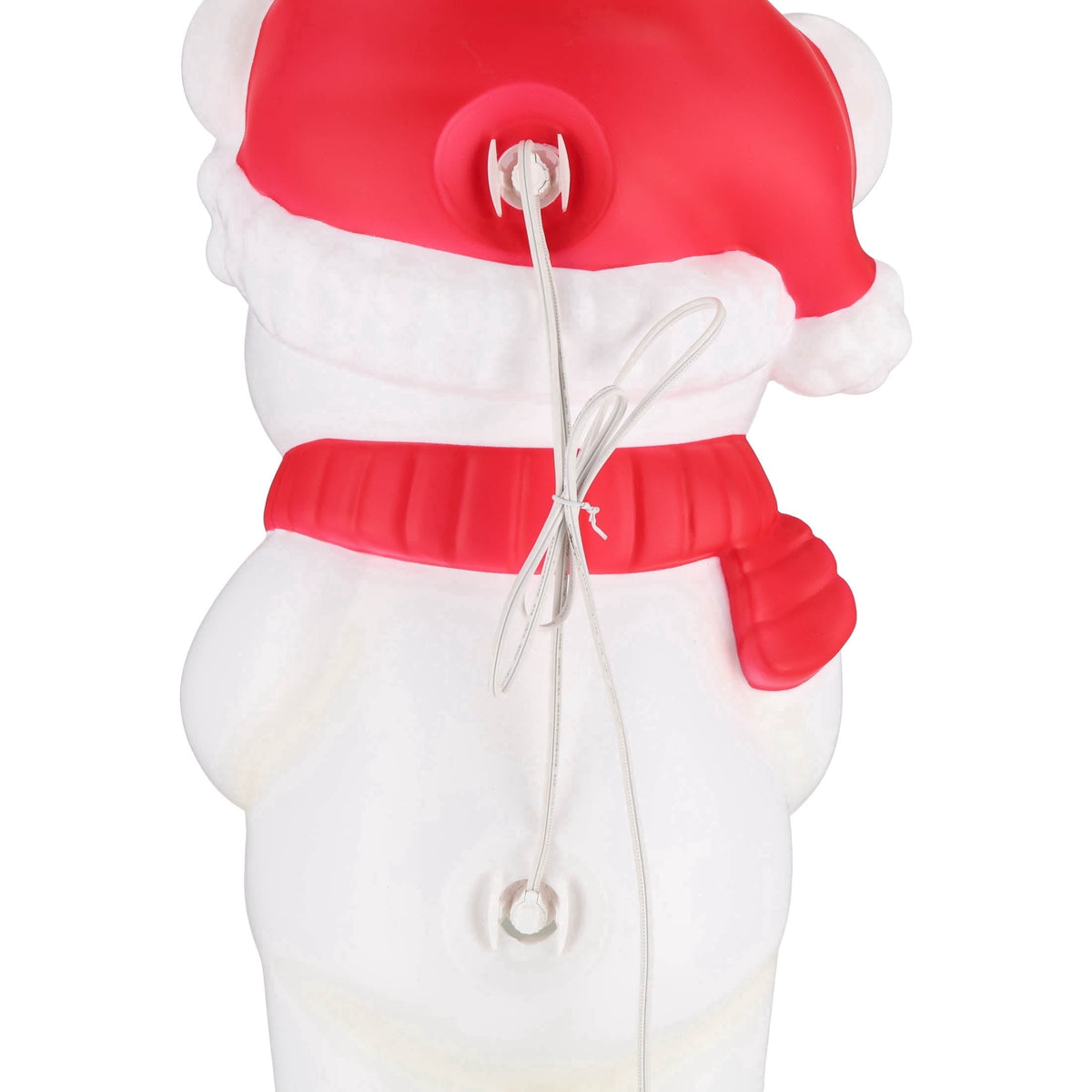 Lighted Blow Mold Polar Bear Christmas Decoration, Multicolor, 24", by Holiday Time