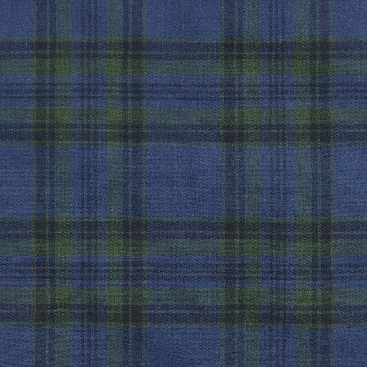My Texas House Angie Plaid Christmas Tree Skirt, Blue, 60"