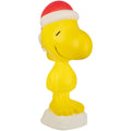 Christmas Lighted Blow Mold Decor Woodstock with Stocking Peanuts 21.5 in