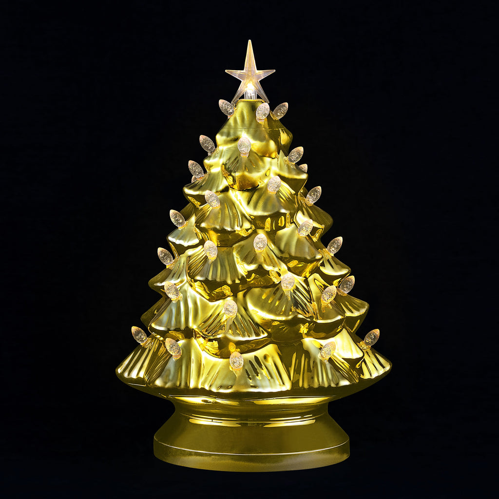 Mr. Christmas 24 in. Nostalgic Ceramic Tree - Green