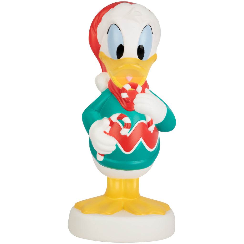 Disney Donald Duck in Christmas Sweater 22 in Lighted Blow Mold Decor
