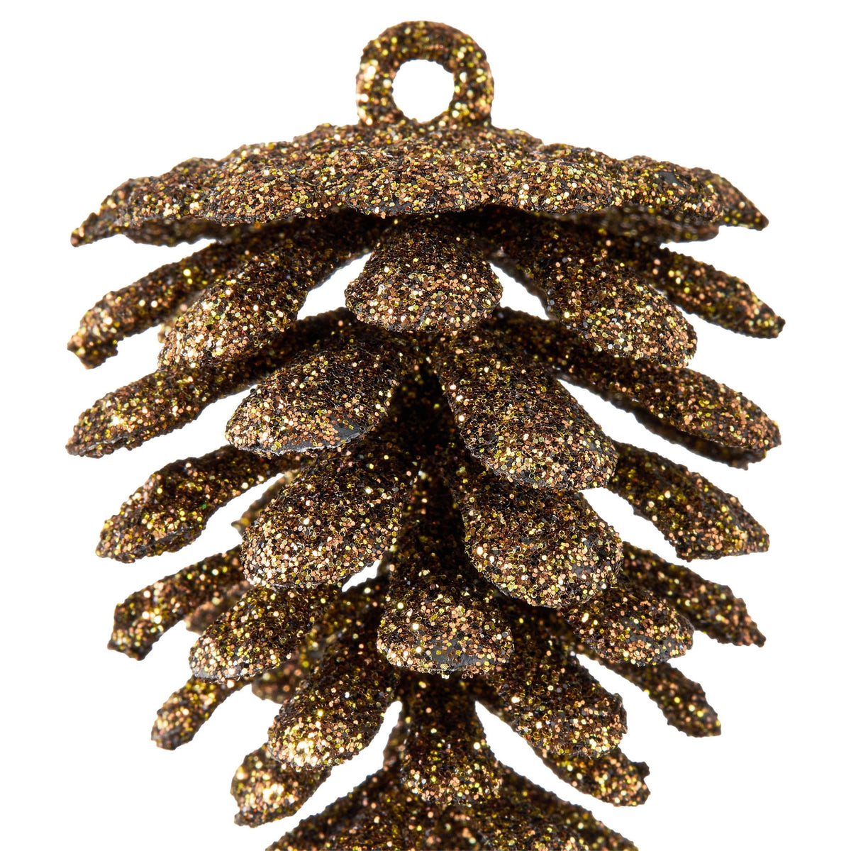 12-Count Pink Glitter Pinecone Christmas Ornaments, 2.4", by Holiday Time