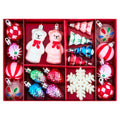 24-Count Multicolor Bright Mini Christmas Ornaments, by Holiday Time
