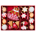 24-Count Red and White Gingerbread Mini Christmas Ornaments, by Holiday Time