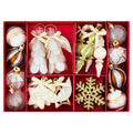 24-Count Gold and White Mini Christmas Ornaments, by Holiday Time