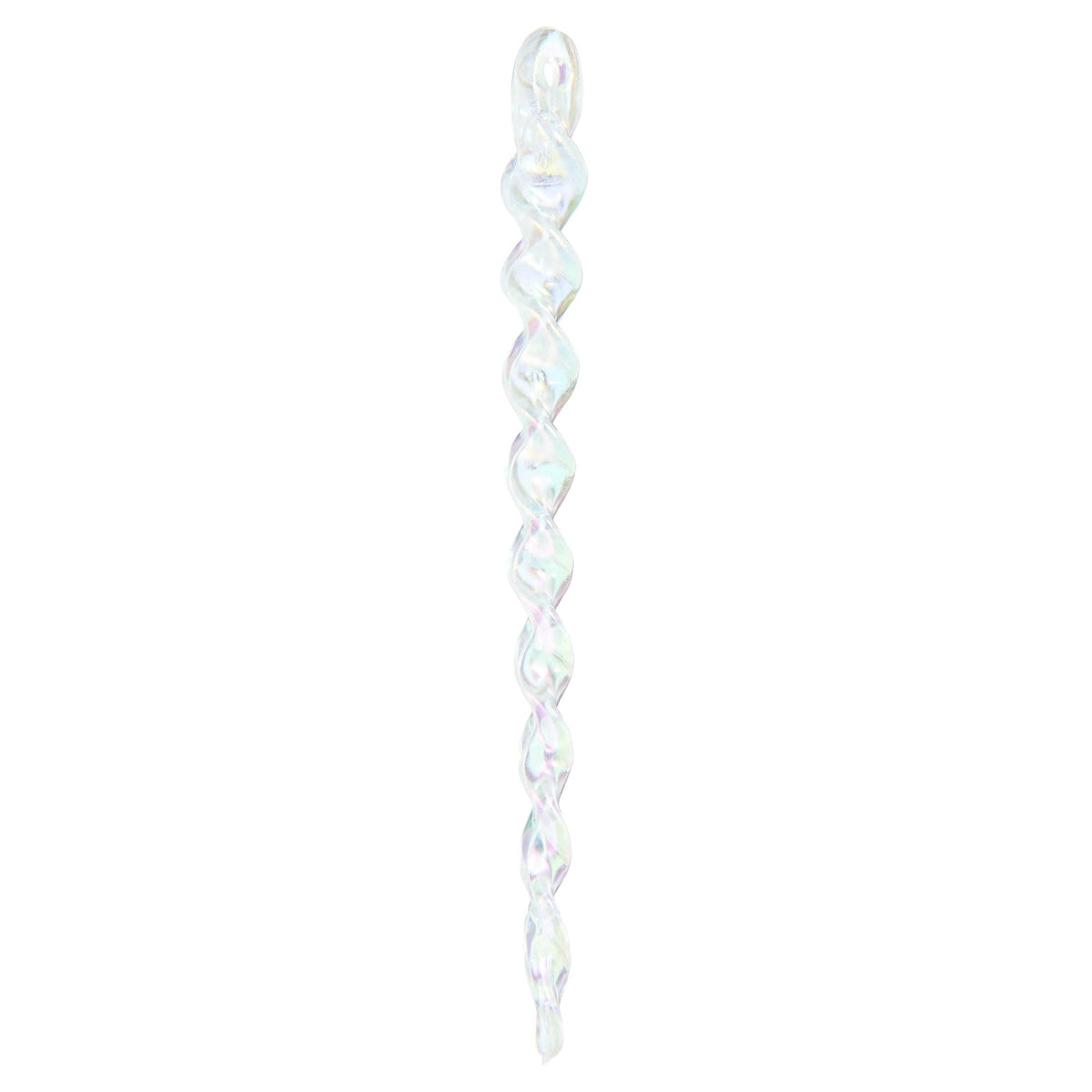 24-Count Red Glitter Icicle Christmas Ornaments, 5.3", by Holiday Time