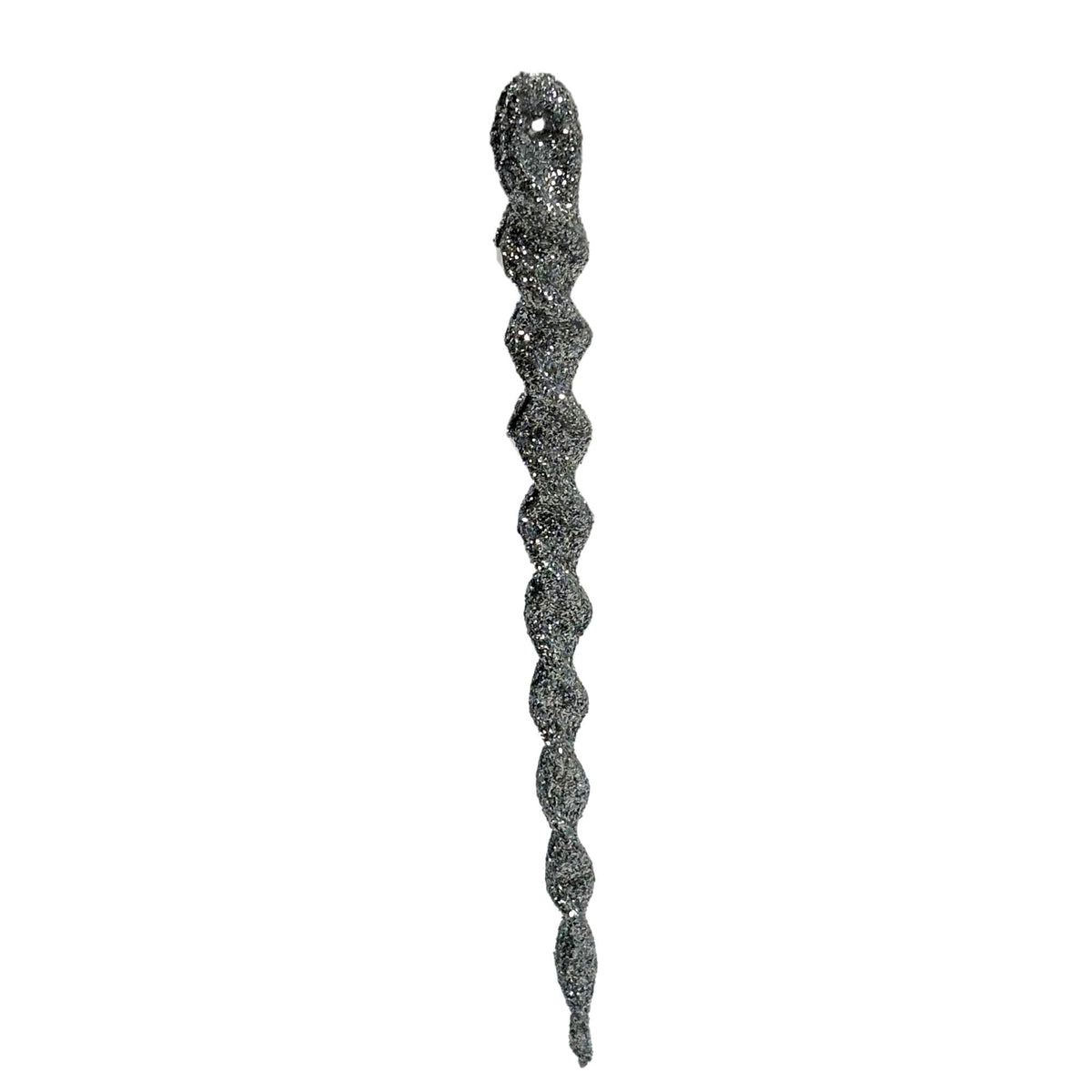 24-Count Red Glitter Icicle Christmas Ornaments, 5.3", by Holiday Time