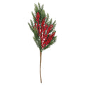 My Texas House Greenery and Berries Decorative Christmas Pick, 24"
