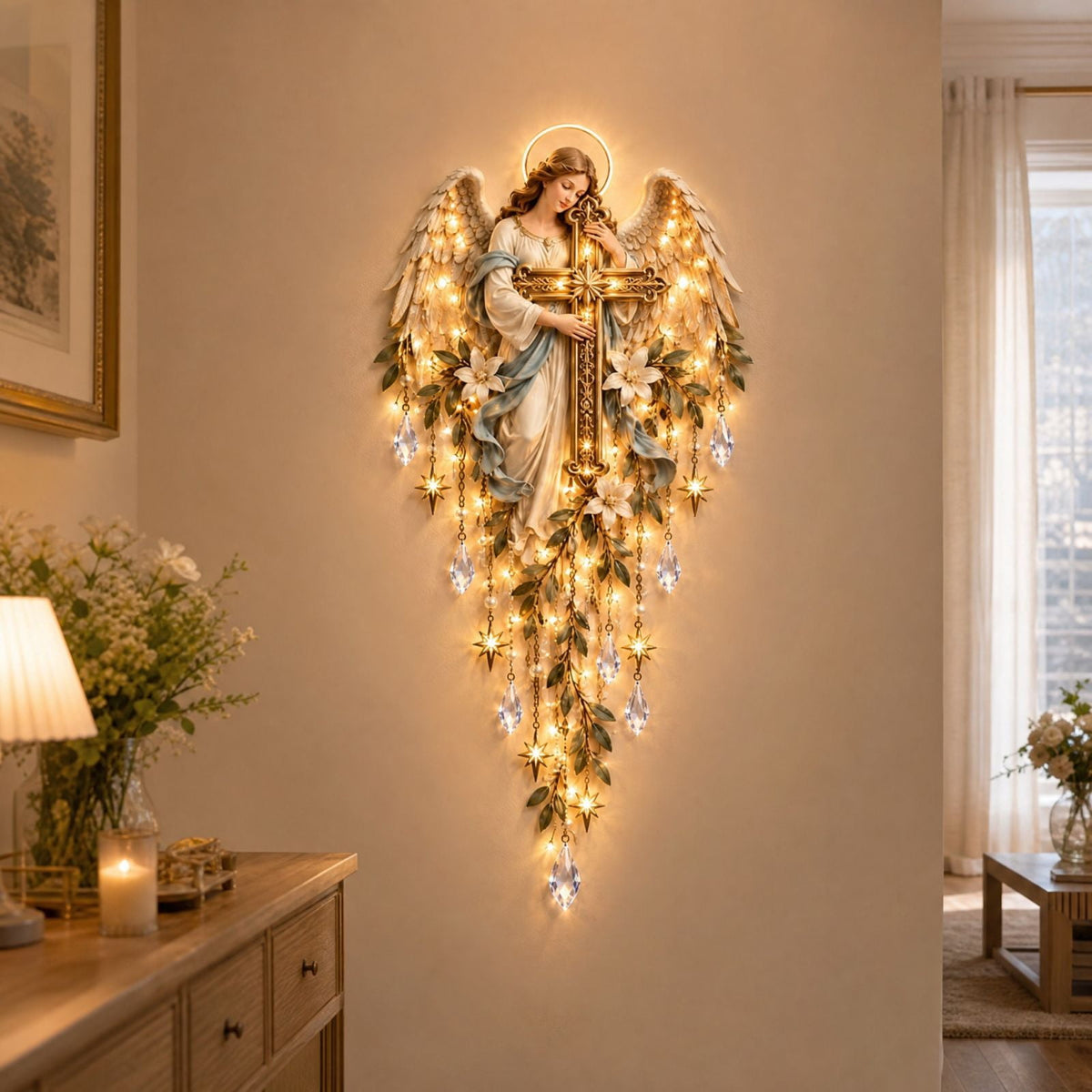 Snowman Magic Fountain, Flowing Snowflake LED Christmas Garden Light,Solar Power and Outdoor Garden Stake for Christmas Yard Decor