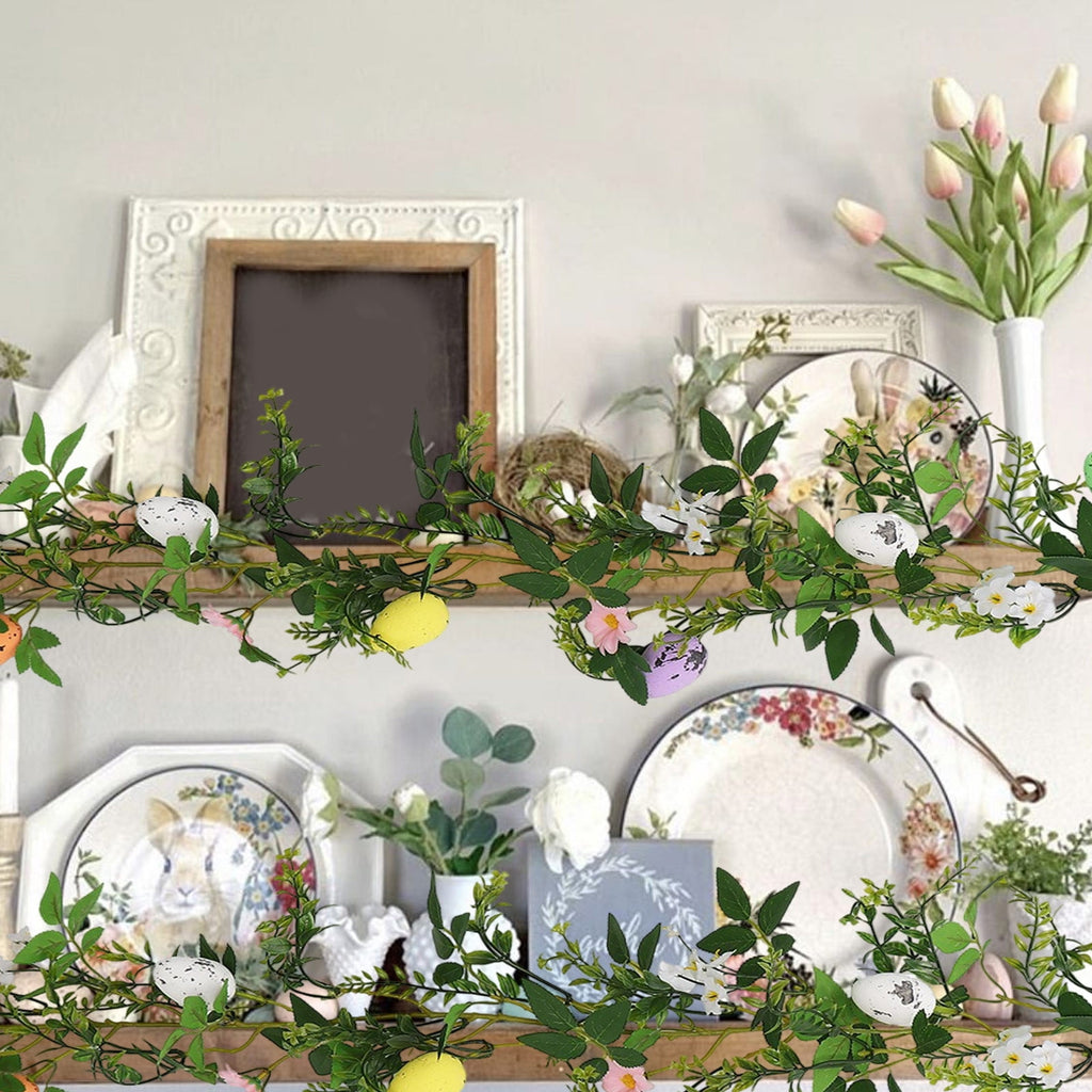 XGFHYJEH Easter Lighted Window Decorations, Easter Egg Lights, Easter Lights, Egg String Lights, Easter Decorations Indoors, Easter Hanging Decoration