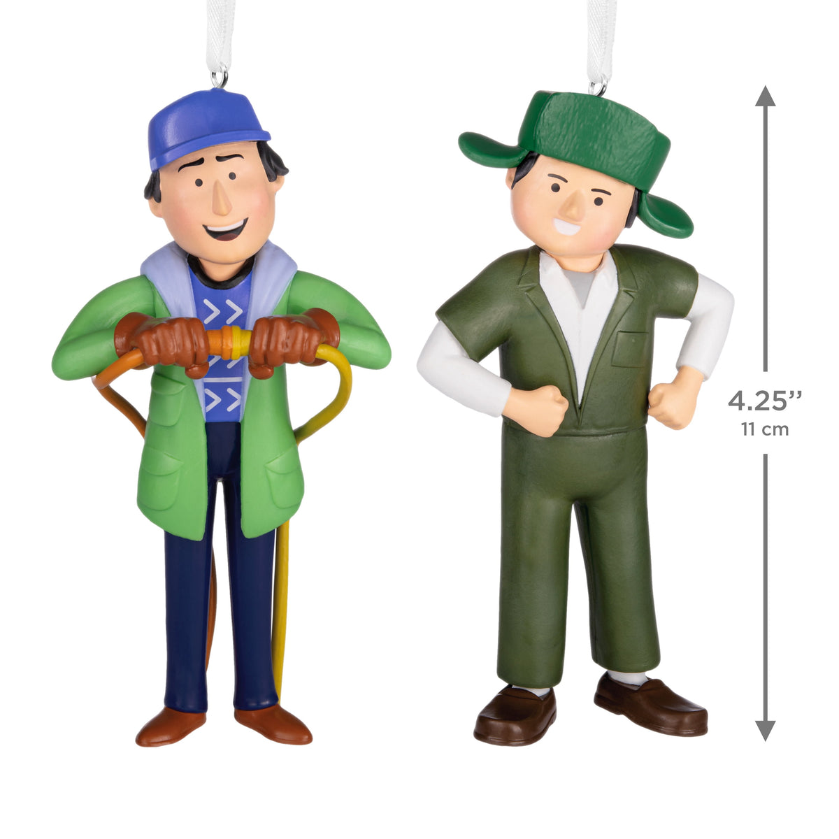 Hallmark Ornaments (Christmas Vacation Clark Eddie), Set of 2, 1 Count