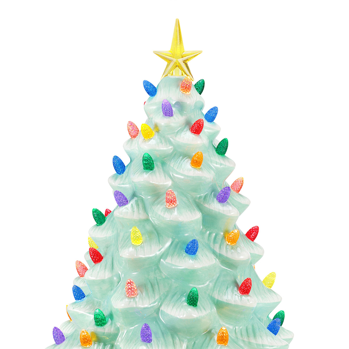 Mr. Christmas 24 in. Nostalgic Ceramic Tree - Green