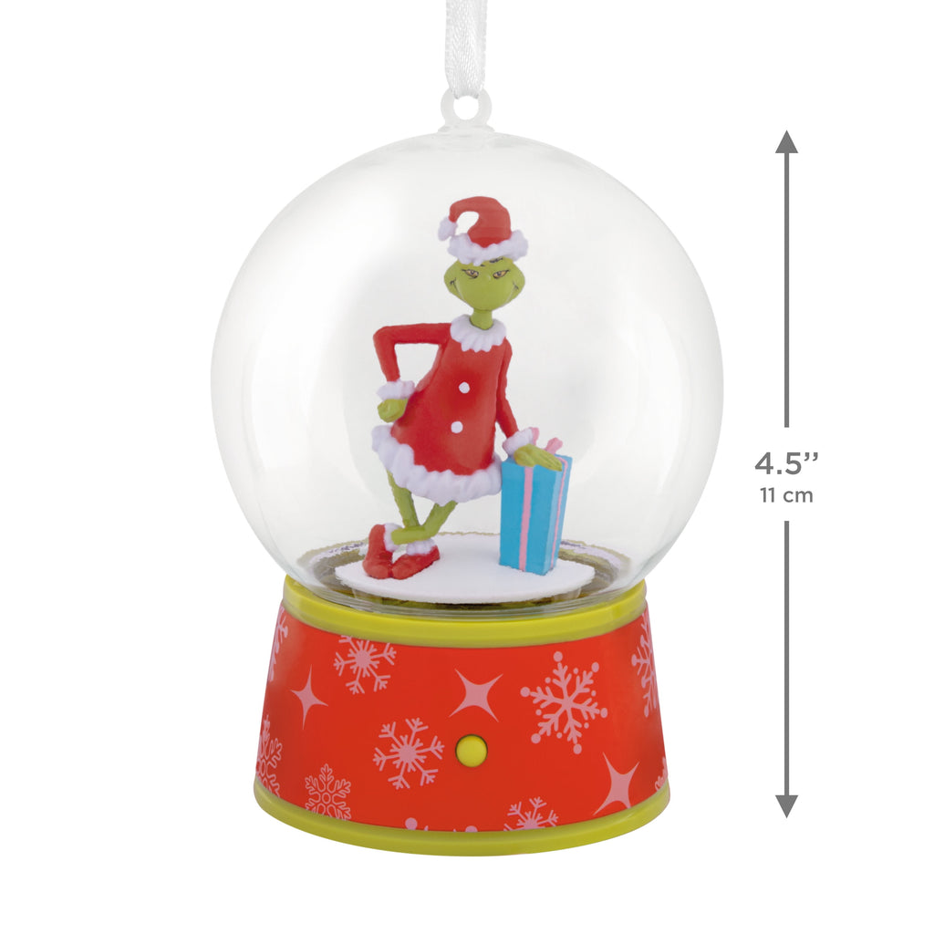 Hallmark Ornament (How the Grinch Stole Christmas! Musical Globe), 1 Count