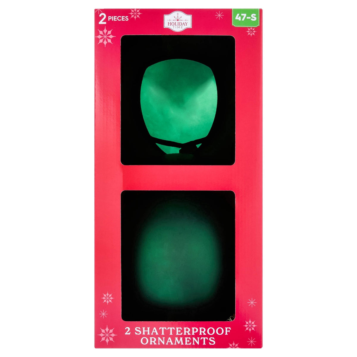 2-Count Bronze Jumbo Ball Shatterproof Christmas Ornaments, 8.5", by Holiday Time