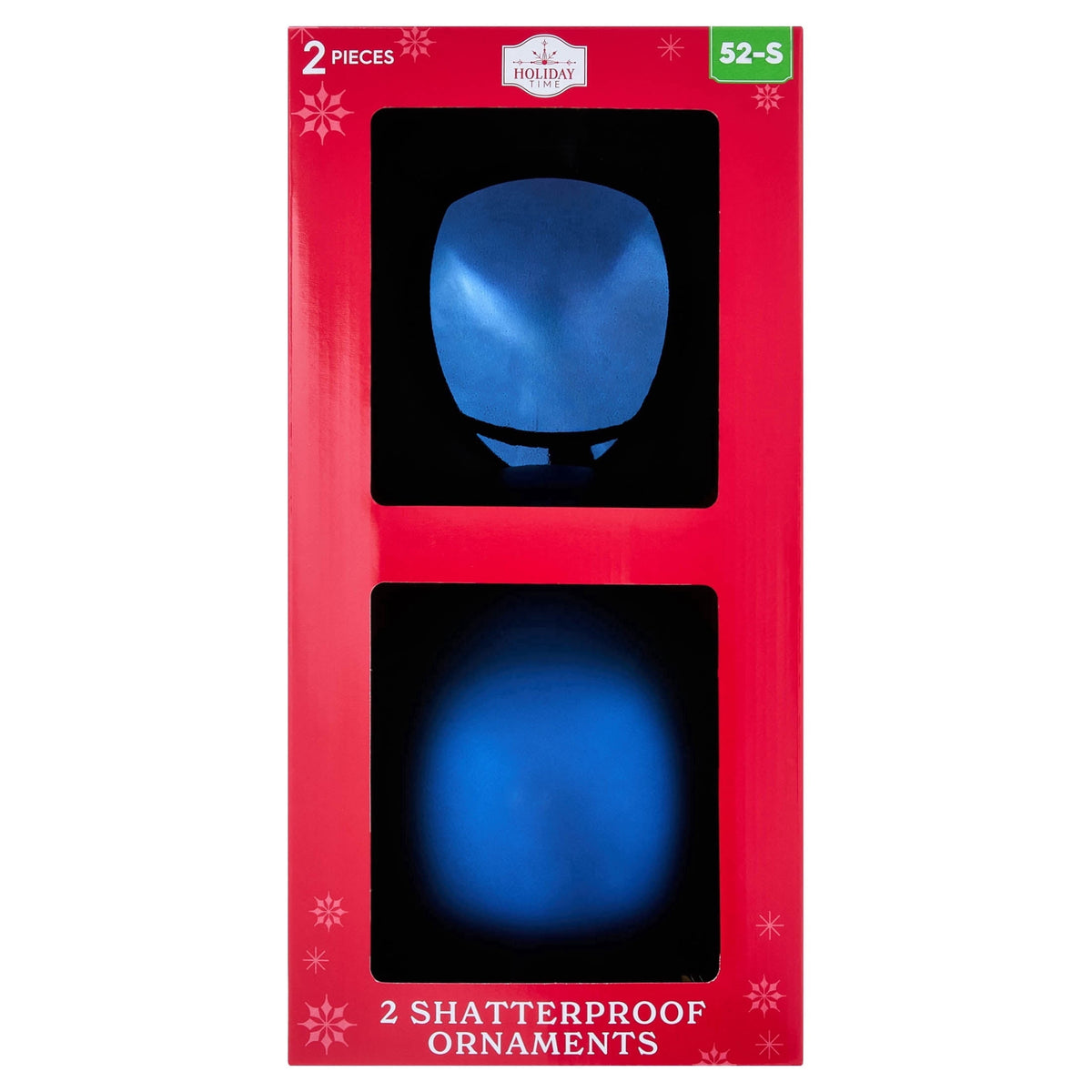2-Count Bronze Jumbo Ball Shatterproof Christmas Ornaments, 8.5", by Holiday Time