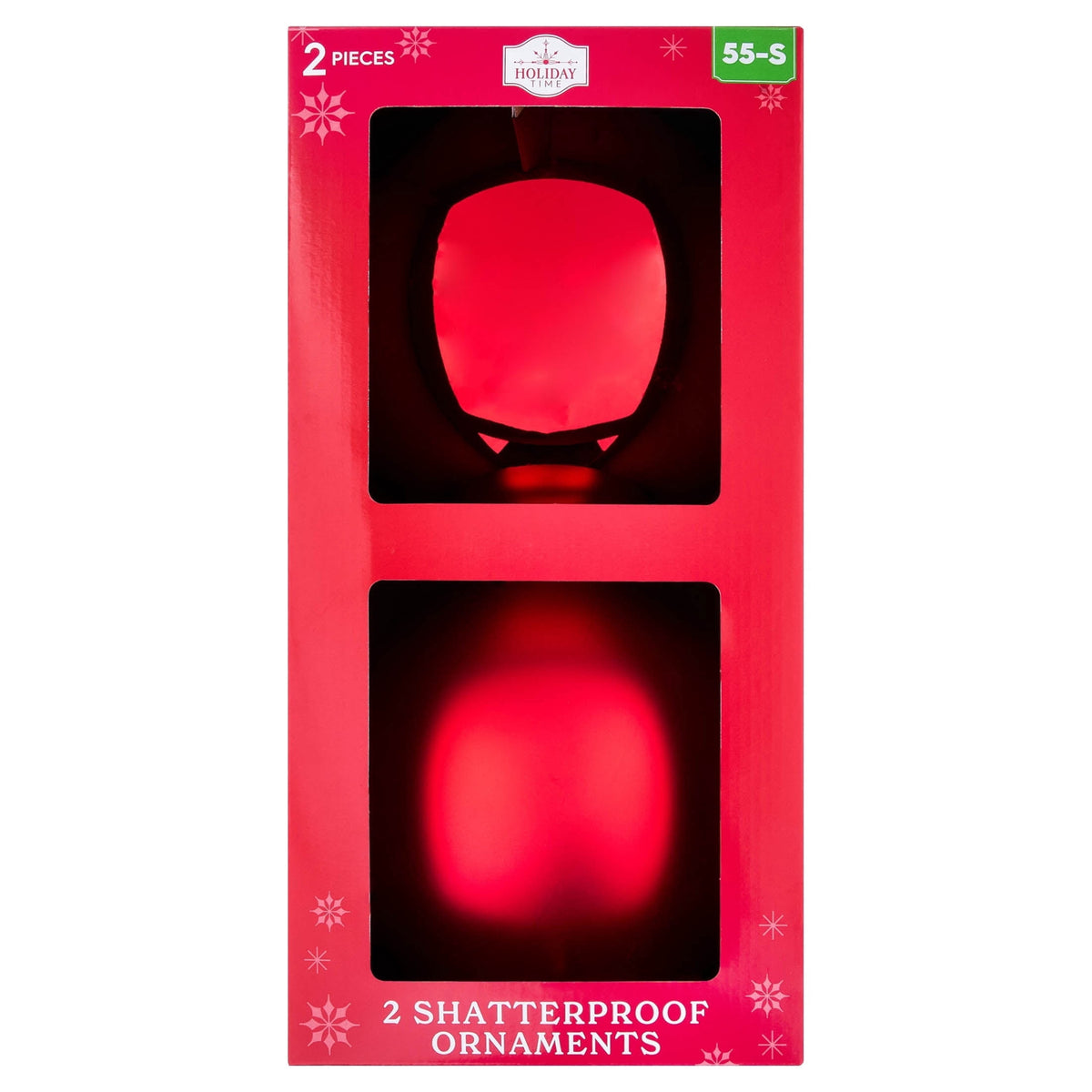 2-Count Bronze Jumbo Ball Shatterproof Christmas Ornaments, 8.5", by Holiday Time