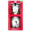 2-Count Silver Jumbo Bell Shatterproof Christmas Ornaments, 8", by Holiday Time