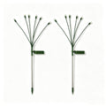 Outdoor Solar-Powered LED Fireflies Yard Stakes, Warm White, 27", 2 Count, by Holiday Time