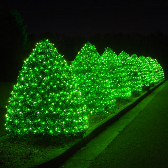 Kringle Traditions 100-Ct Clear White Christmas Lights, Party Wedding Bedroom Lights - 21' Green Wire