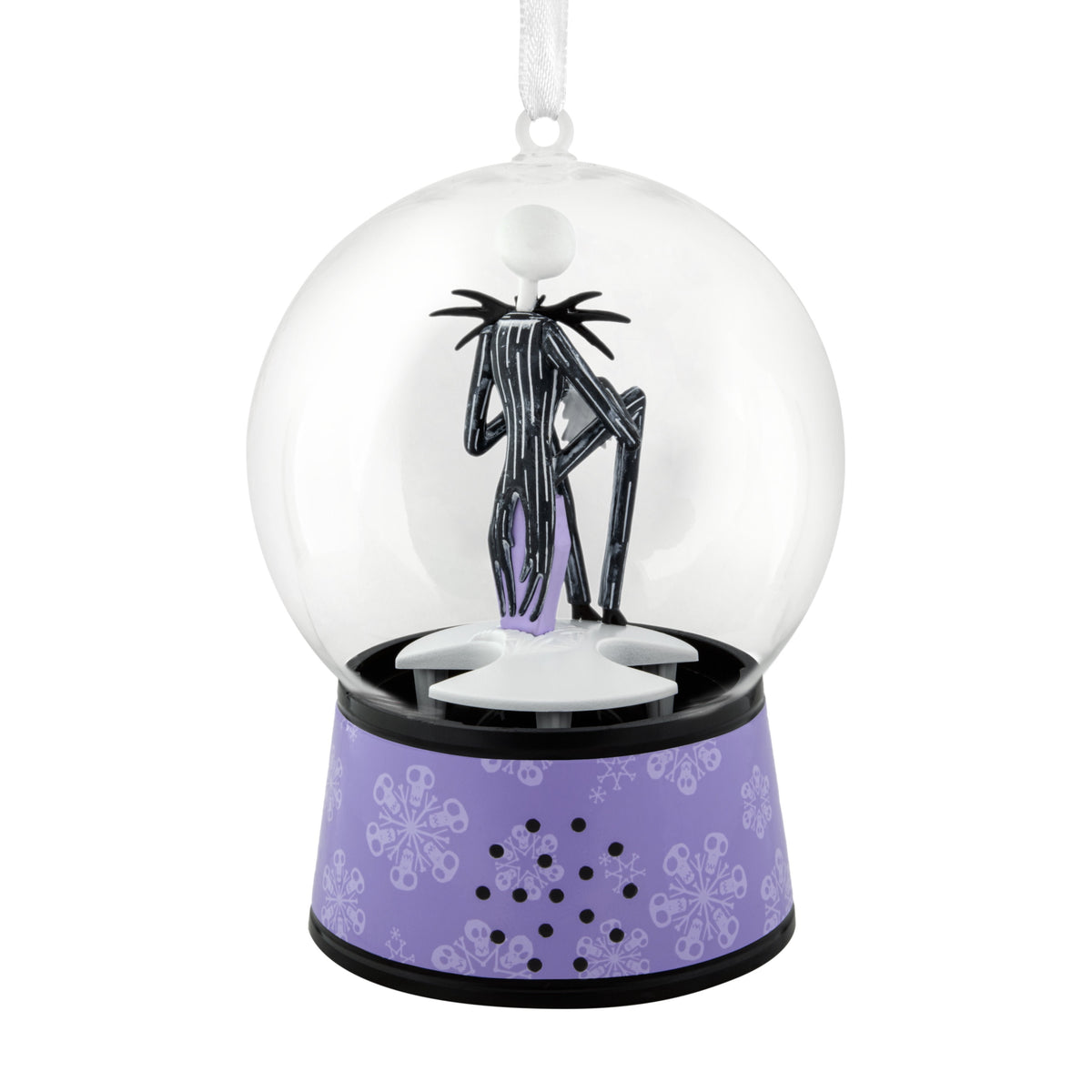 Hallmark Christmas Ornament (Jack Skellington Musical Snow Globe), 1 Count
