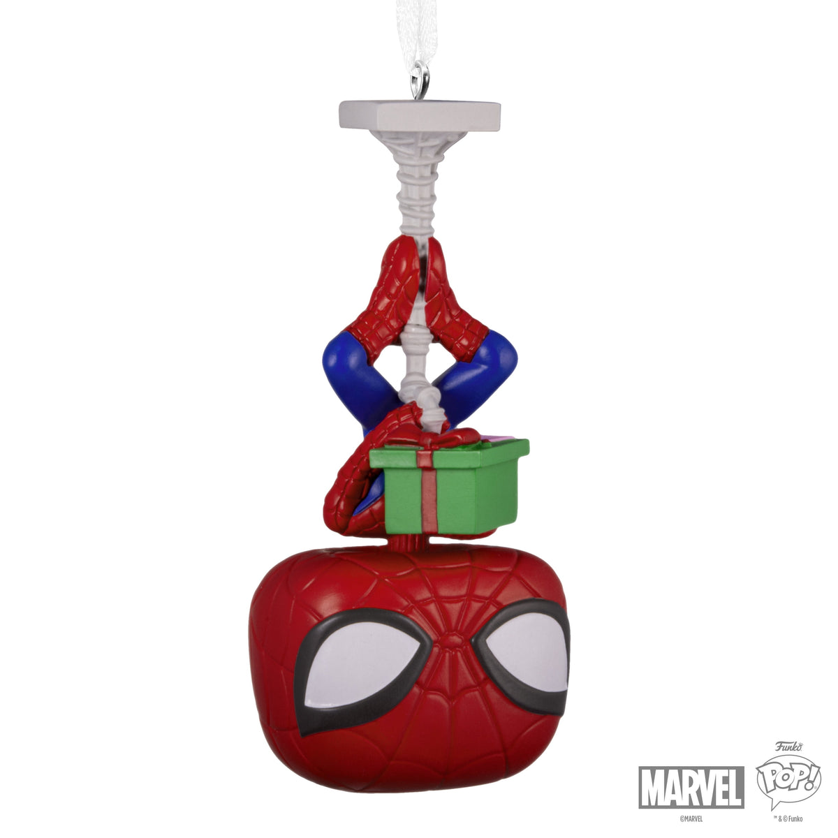 Hallmark Christmas Ornament (Marvel Spider-Man Funko POP!), 1 Count