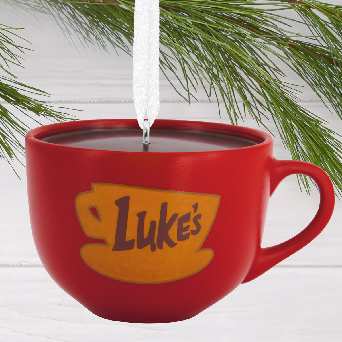 Hallmark Gilmore Girls Luke's Coffee Mug Christmas Ornament, 1 Count