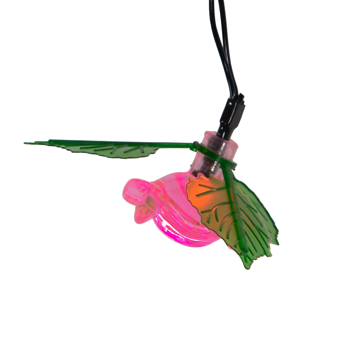 Kurt S. Adler Kurt Adler UL 10-Light LED Pink Rose Light Set