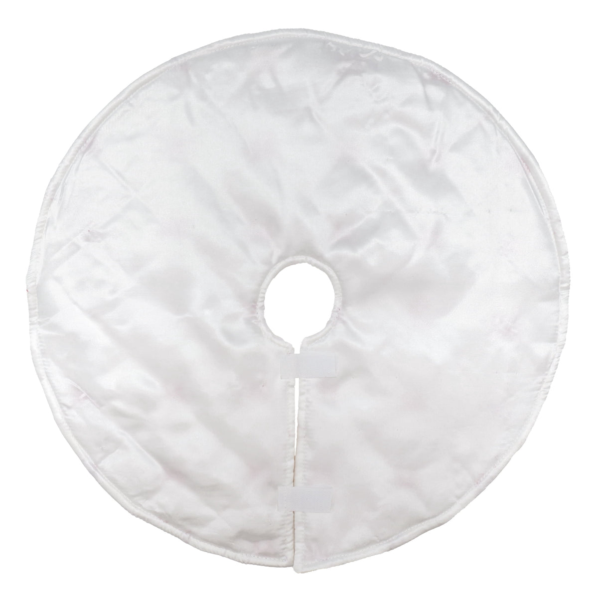 Bows Mini Christmas Tree Skirt, Red and White, 18", by Holiday Time
