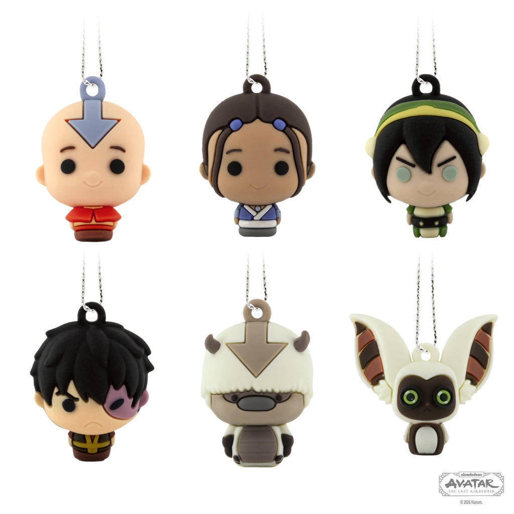 Hallmark Mini Ornaments (Avatar: The Last Airbender), Set of 6, 1 Count