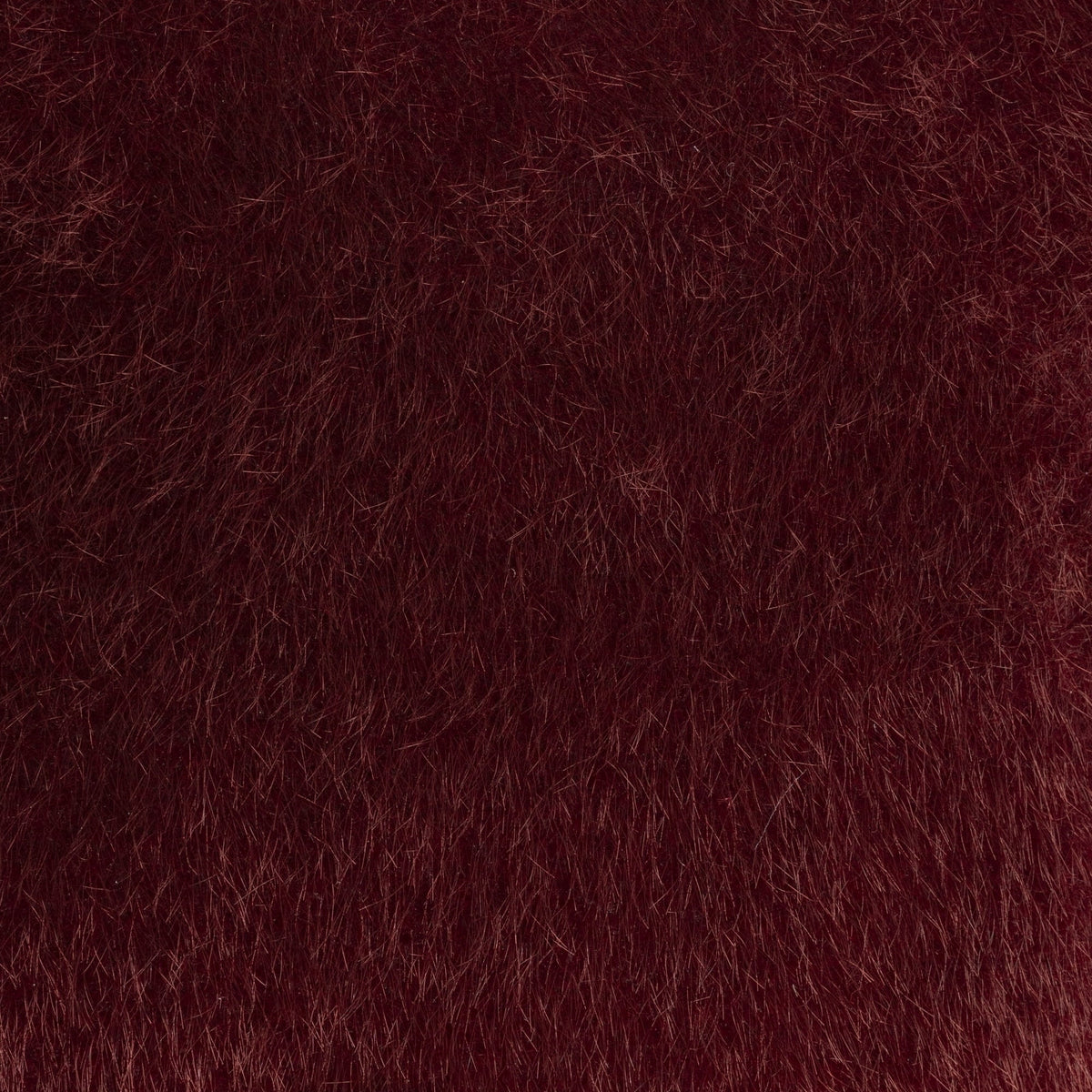 Mohair Christmas Tree Skirt with Ribbon Bow, Burgundy, 48", by Holiday Time