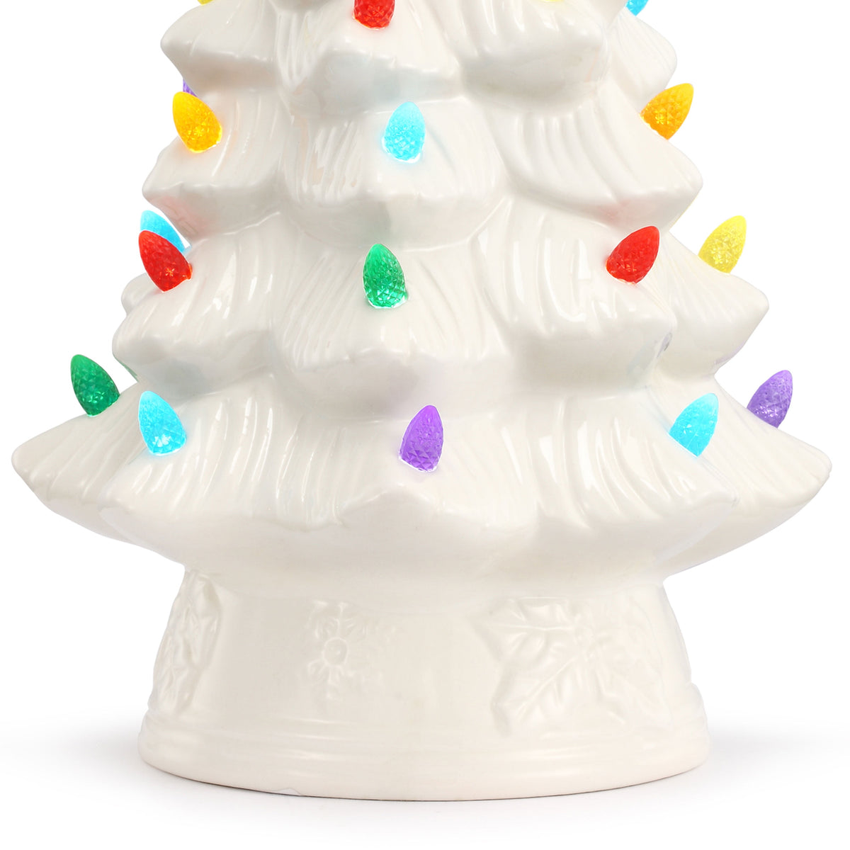 Mr. Christmas 12-Inch Nostalgic Pre-Lit Light Blue Christmas Tree