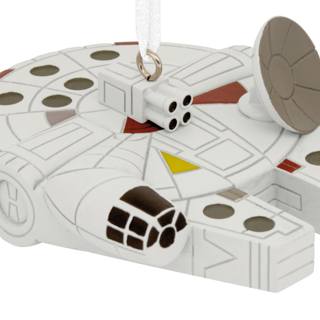 Hallmark Christmas Ornament (Star Wars Millennium Falcon), 1 Count
