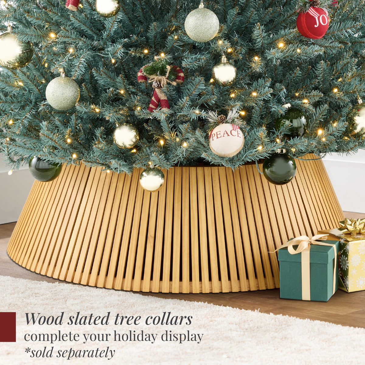 Best Choice Products 6ft Pre-Lit Premium Nordic Fir Artificial Full Christmas Tree w/2-in-1 Twinkle LEDs Blue Spruce