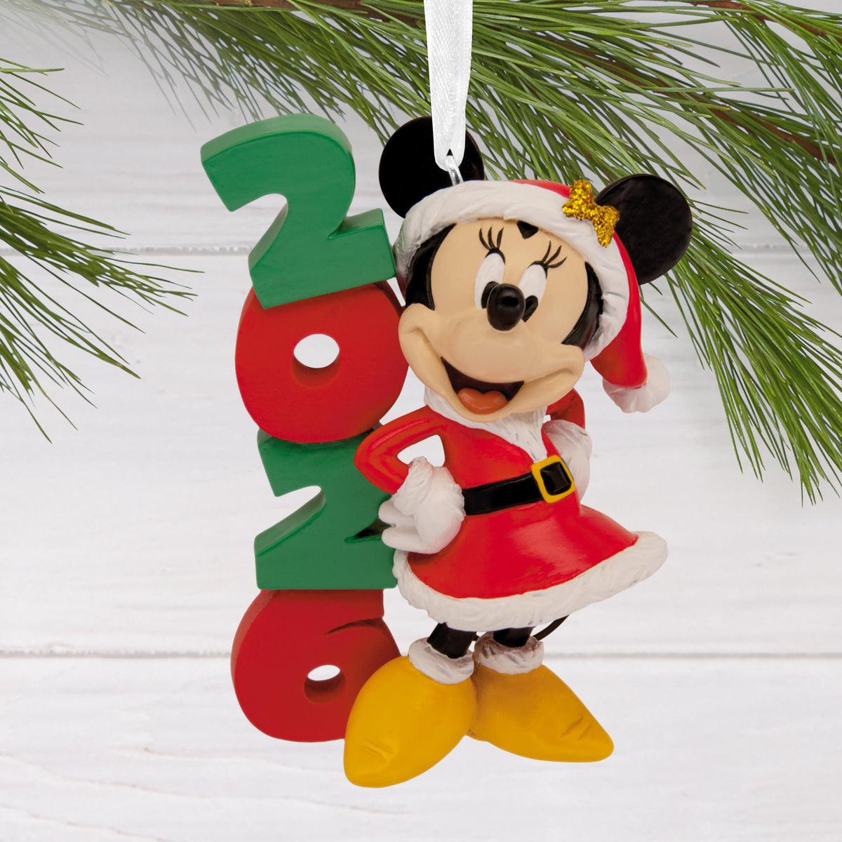 Hallmark Christmas Ornament (Disney Minnie Mouse 2026), 1 count, 1 Count