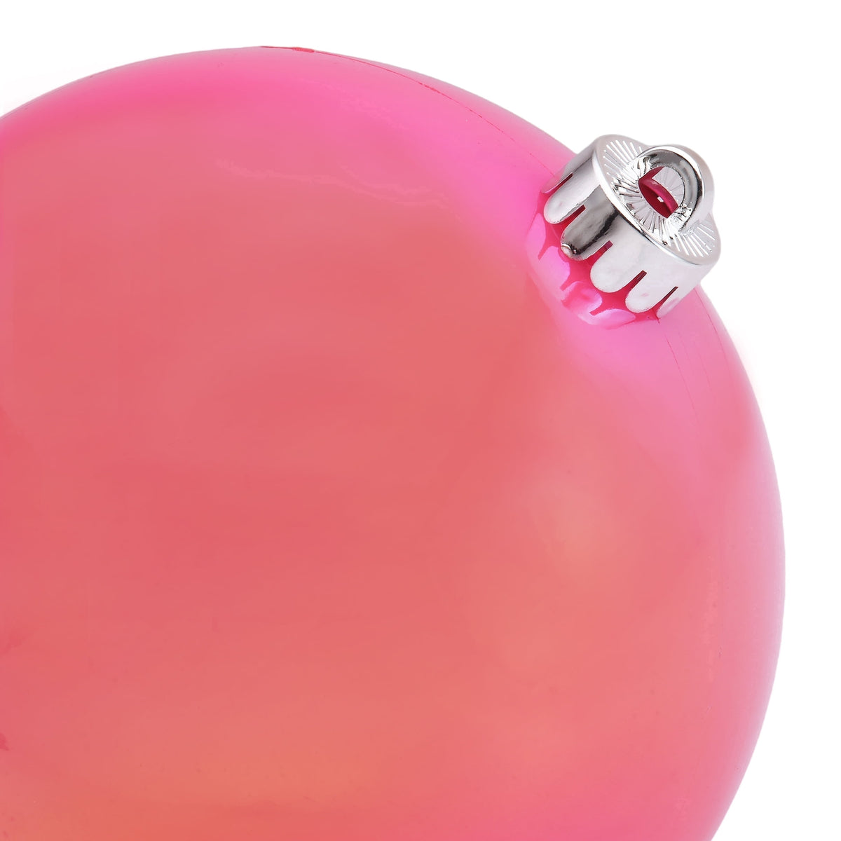 4-Count Champagne and Cream Ball Shatterproof Christmas Ornaments, 6", by Holiday Time