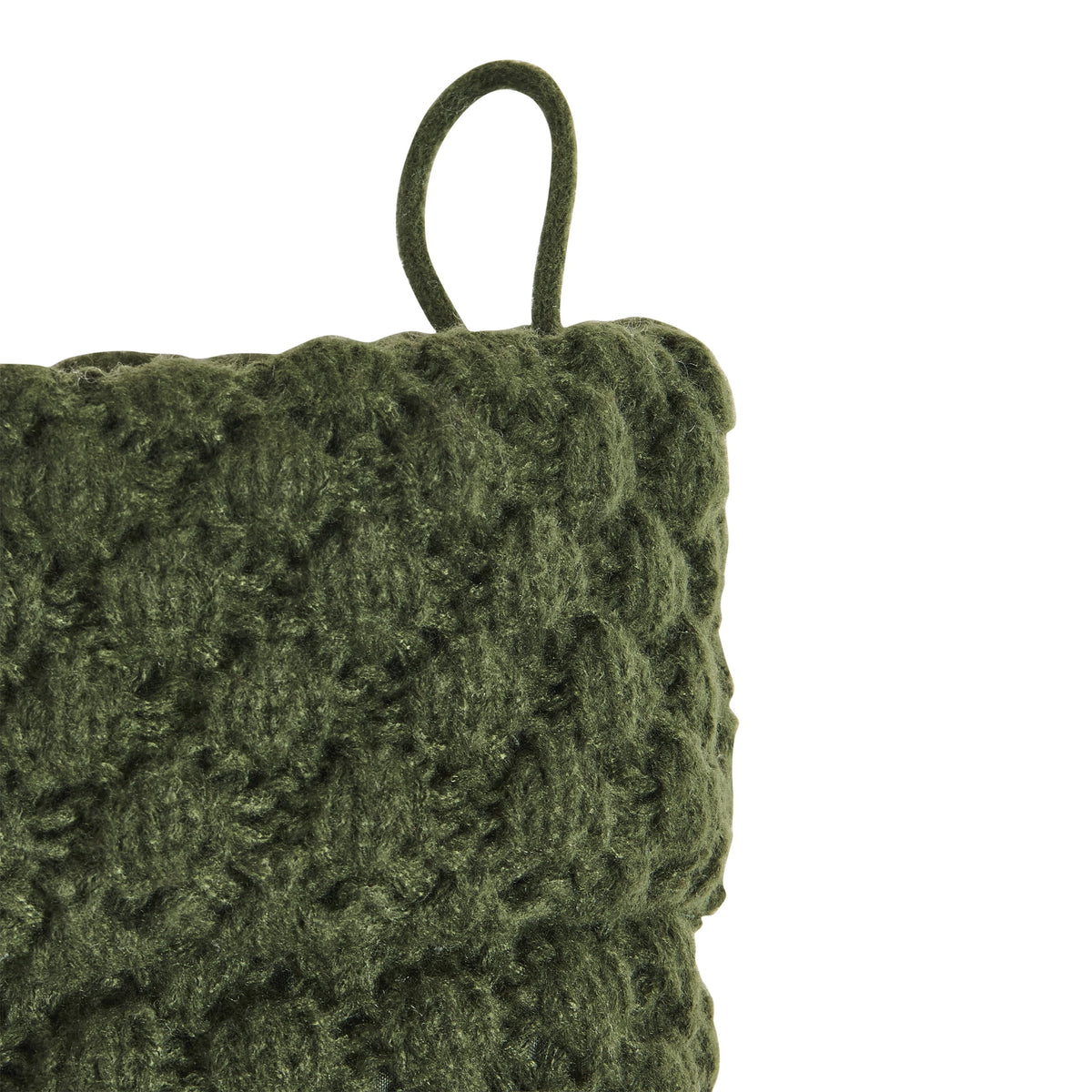 My Texas House Ralph Green Textured Knit Christmas Stockings, 20" x 10" (2 Count)