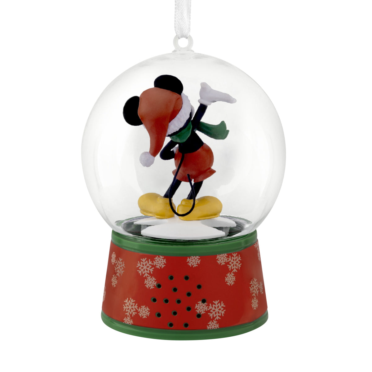 Hallmark Ornament (Disney Mickey Mouse Musical Snow Globe), 1 Count