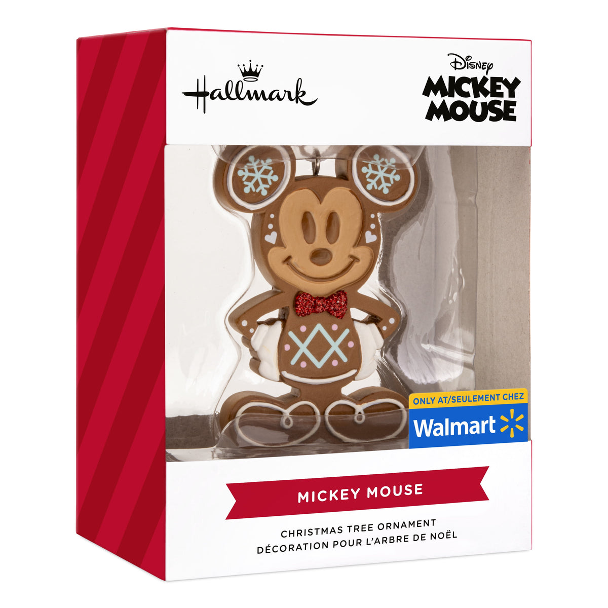 Hallmark Christmas Ornament (Disney Mickey Mouse Gingerbrd Cookie), 1 Count