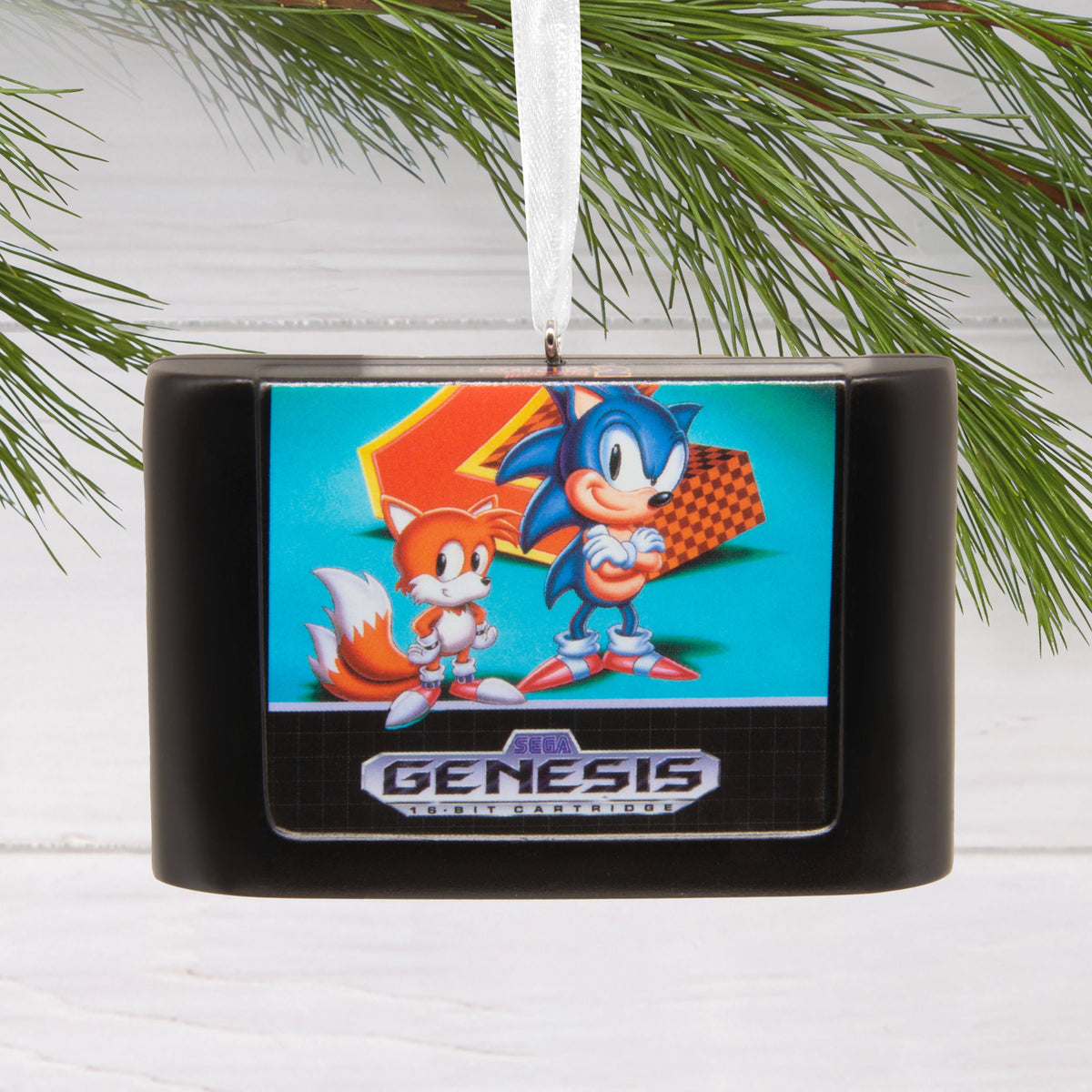Hallmark Christmas Ornament (Sonic The Hedgehog 2 Game Cartridge), 1 Count