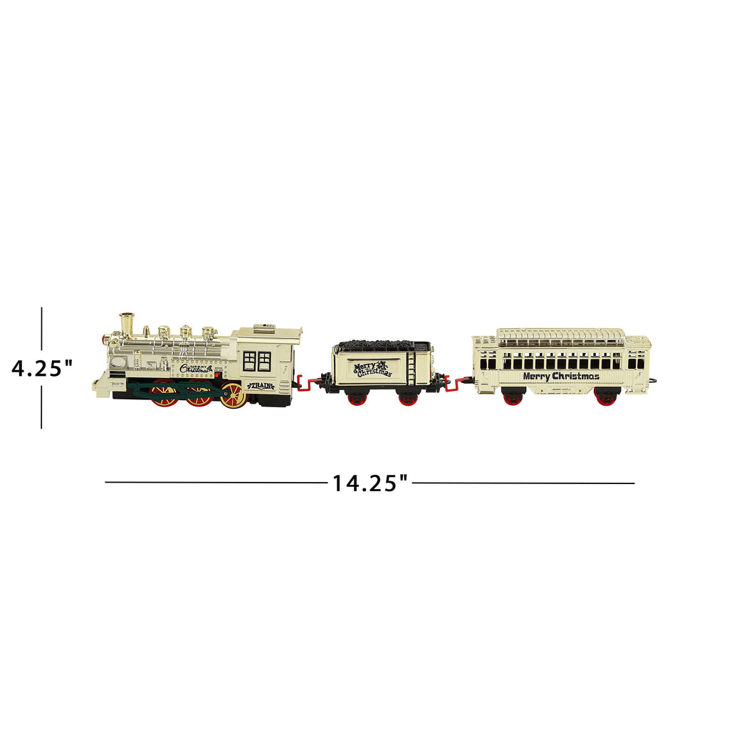 Mr. Christmas Animated Train Around the Tree - Gold