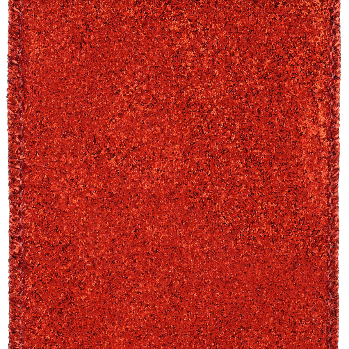 Red Glitter Christmas Ribbon, 2.5" x 25', by Holiday Time