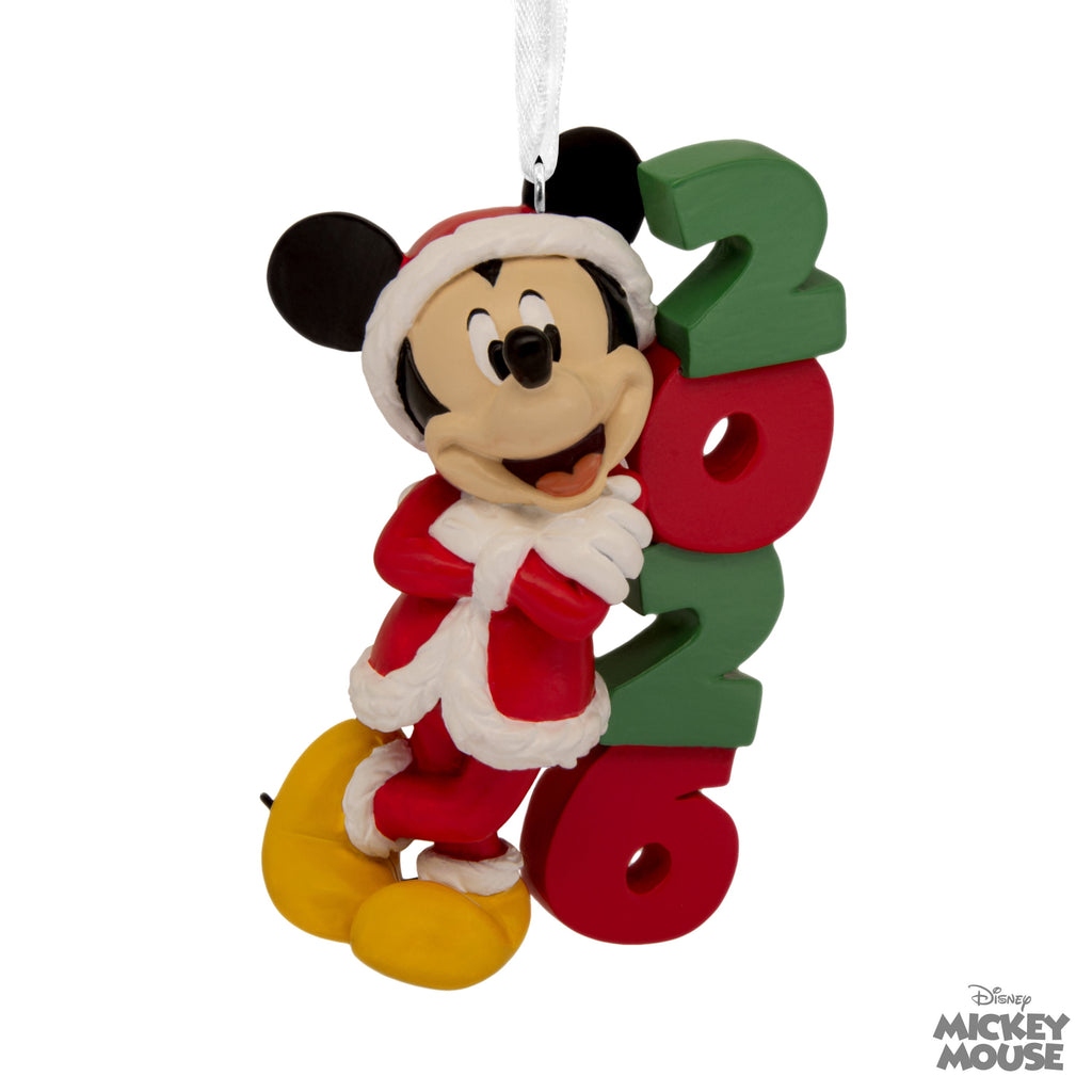 Hallmark Christmas Ornament (Disney Mickey Mouse 2026), 1 Count