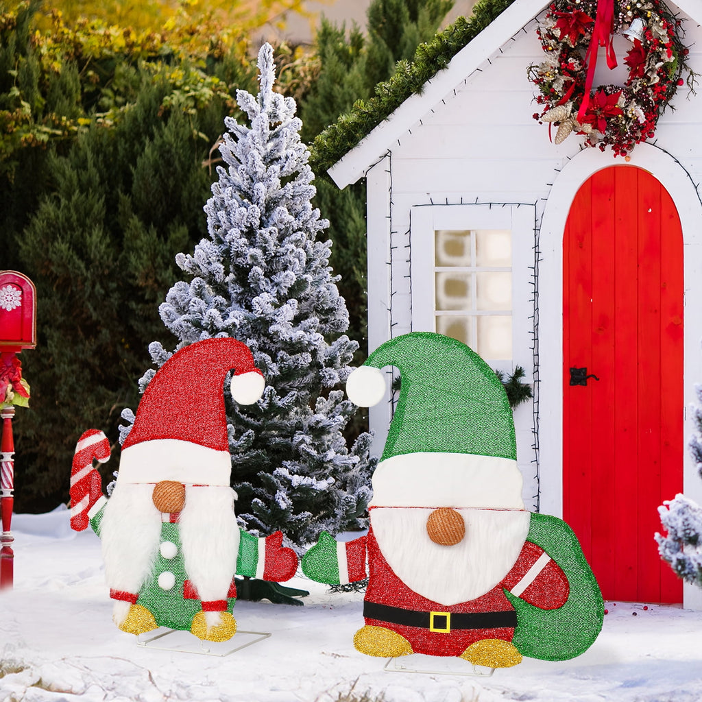 Ktaxon Penguin Christmas Lighted Outdoor Decoration for Holiday Lawn Garden Party