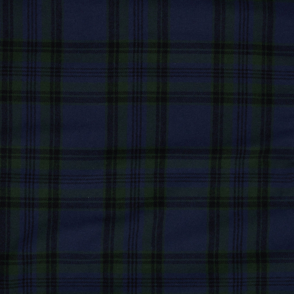 My Texas House Angie Plaid Christmas Tree Skirt, Blue, 52"